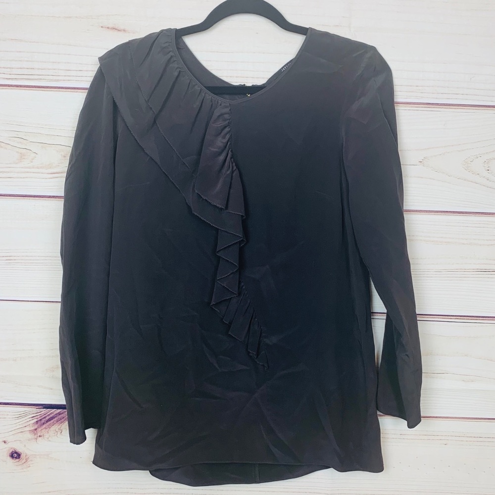 Jaygodfrey Silk ruffle Blouse